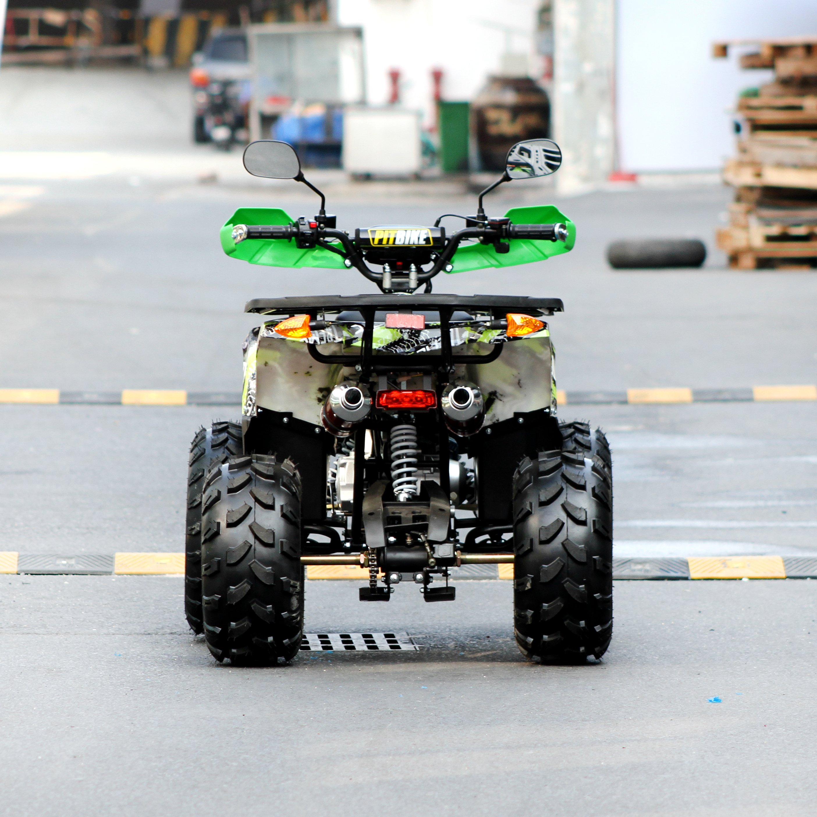 ATV 110CC 125cc 1+1 4-stroke automatic transmission electrical start chain drive beach ATV can be customized