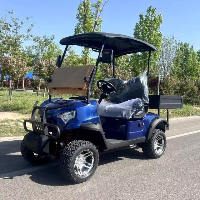 2024 New 4+2 Seat Electric Touring Car Club Car Electric Golf Cart Classic Hunting Cart