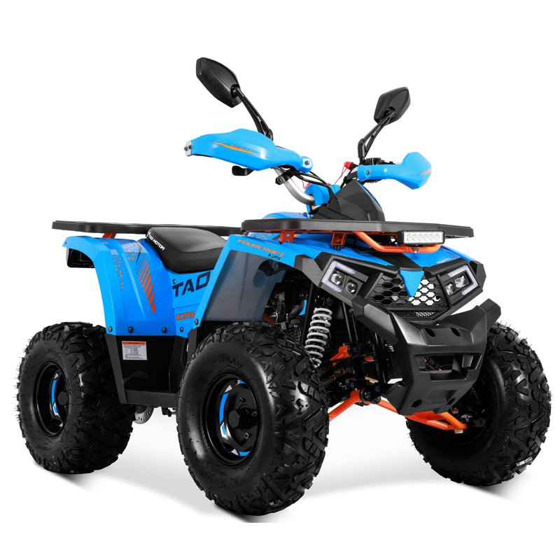 Tao Motor2025 New Automatic Quad Bike Cuatrimoto with Reverse Chain Drive 125cc ATV with EPA CE