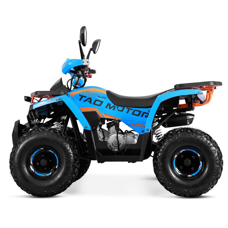 Tao Motor2025 New Automatic Quad Bike Cuatrimoto with Reverse Chain Drive 125cc ATV with EPA CE