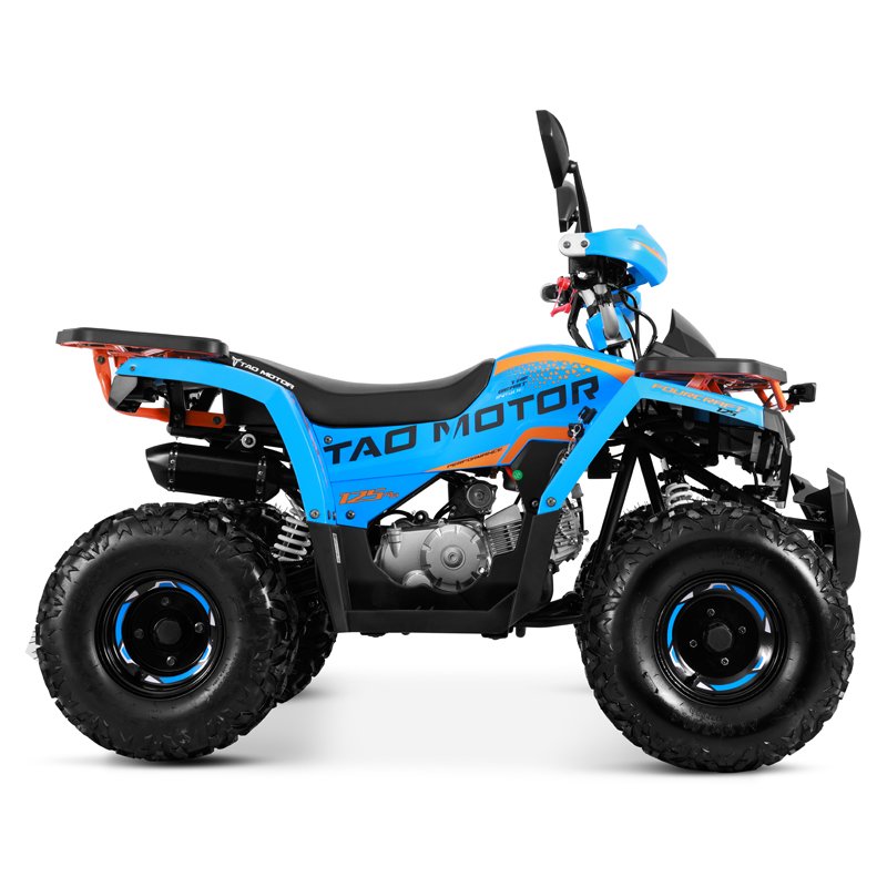 Tao Motor2025 New Automatic Quad Bike Cuatrimoto with Reverse Chain Drive 125cc ATV with EPA CE
