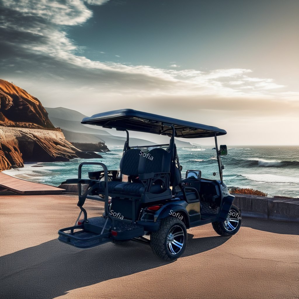 2 4 6 Seat Electric Lithium Battery Sightseeing Golf Cart Golf Buggy Car With DOT and CE
