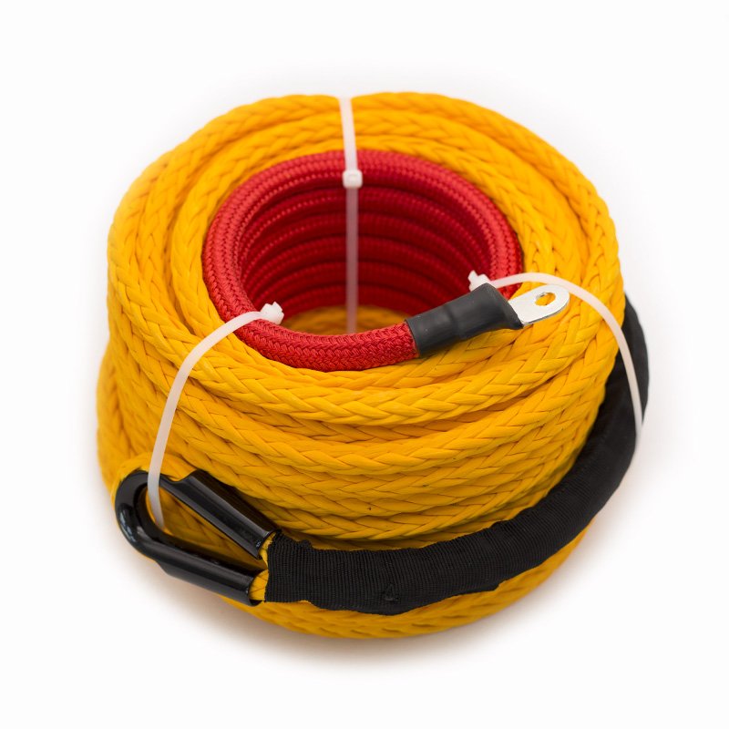 Best Selling Warn 12000Lbs 14Mm 12Mm*30M Atv Cable Uhmwpe Synthetic Winch Rope