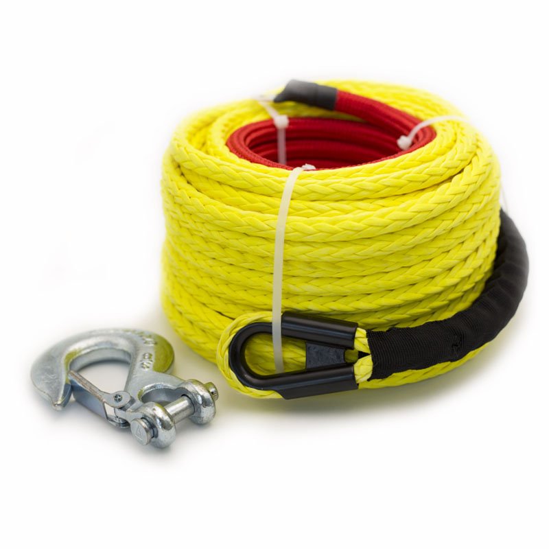 Best Selling Warn 12000Lbs 14Mm 12Mm*30M Atv Cable Uhmwpe Synthetic Winch Rope