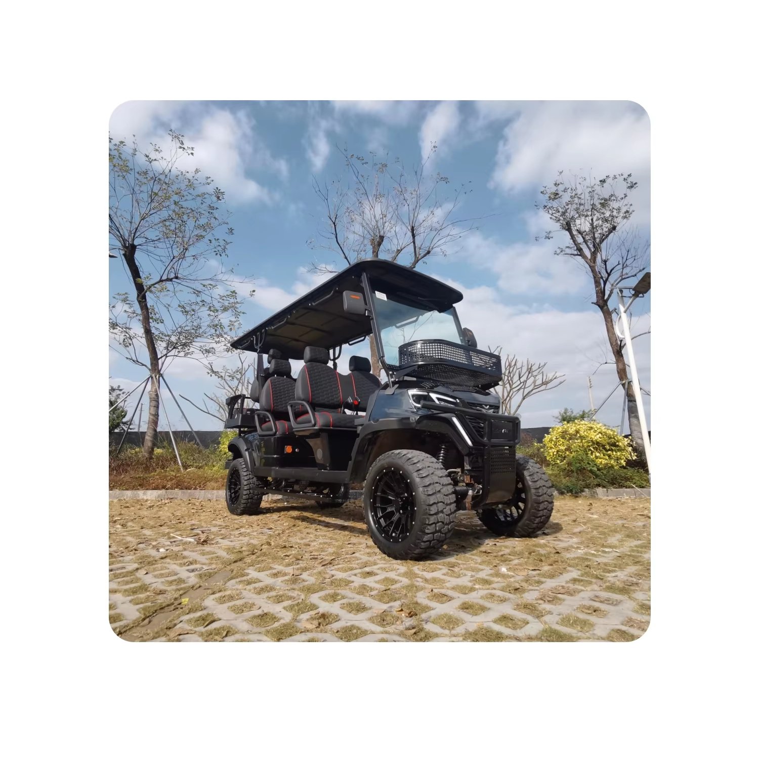 Advanced 48/72V Lithium Battery Electric Golf Cart for Hunting Perfect Product for Outdoor Enthusiasts