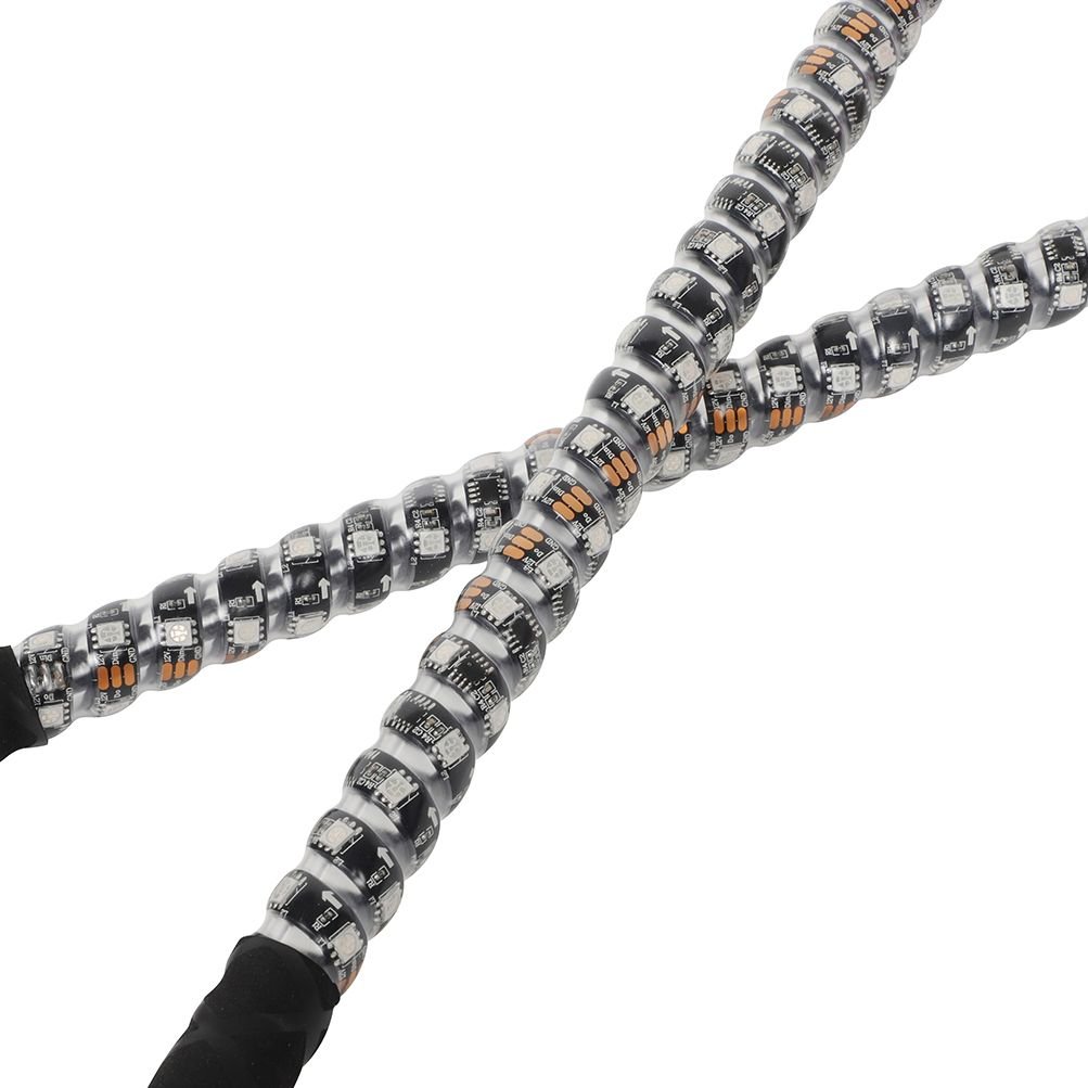 Spiral Led Chase 5150 Whip Light ATV 2FT 3FT 4FT 5FT 6FT Lighted Antenna RGB Led Whip Light