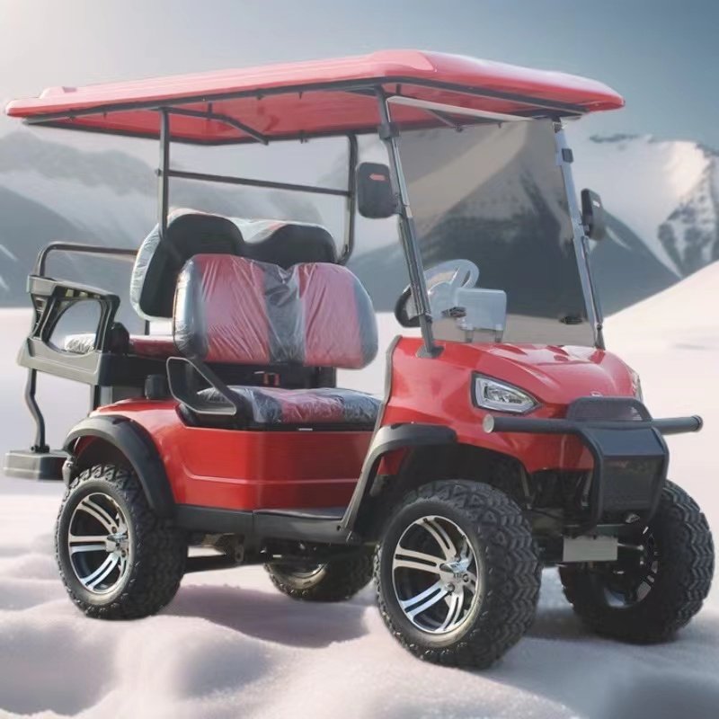 4-Seater Golf Car Lithium Battery 4-Person Electric Golf Vehicle - High-Tech Lithium Power