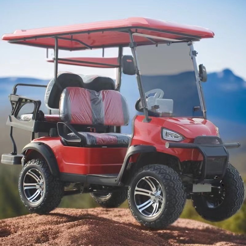 4-Seater Golf Car Lithium Battery 4-Person Electric Golf Vehicle - High-Tech Lithium Power