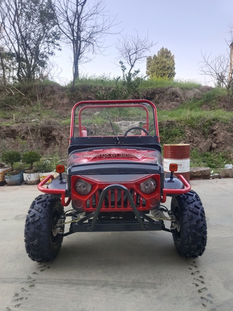 Hot sale CE four wheeler UTV 2 Seats 4 seats buggy car 4WD 4x4 200cc 300cc 350cc 1000cc go karts utv golf carts Jeeps for Adults