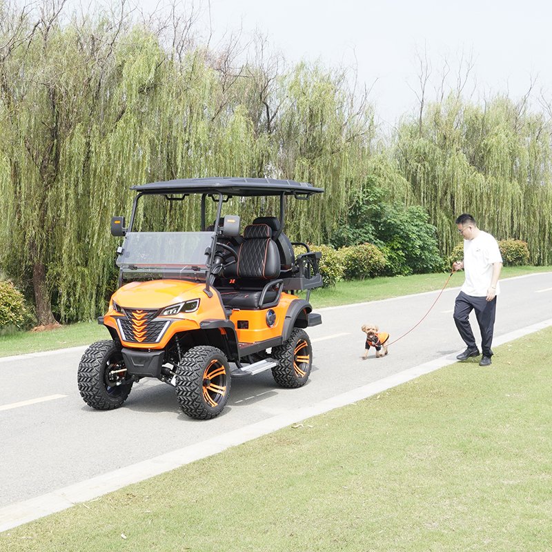 China Supplier Customized High Performance Electric Golf Cart 4 Seats Off Road Golf Cart