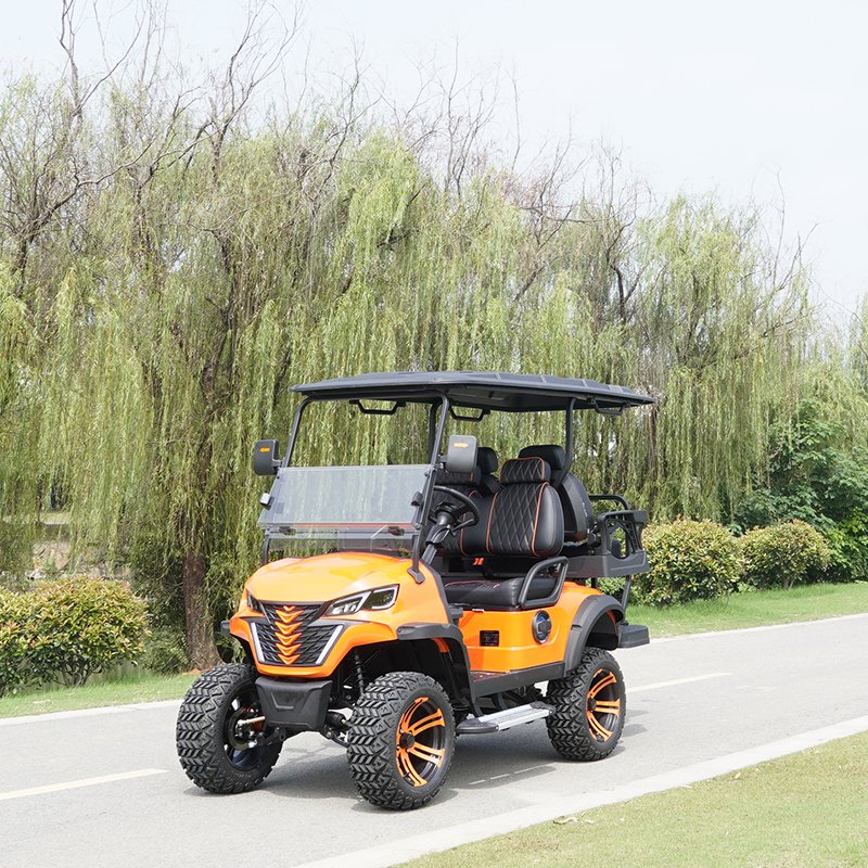China Supplier Customized High Performance Electric Golf Cart 4 Seats Off Road Golf Cart