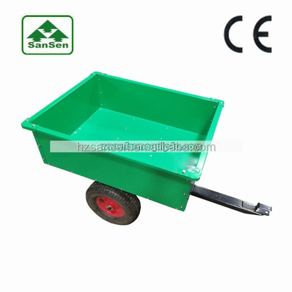 atv tow behind trailer with CE; foldable atv utility cart trailer