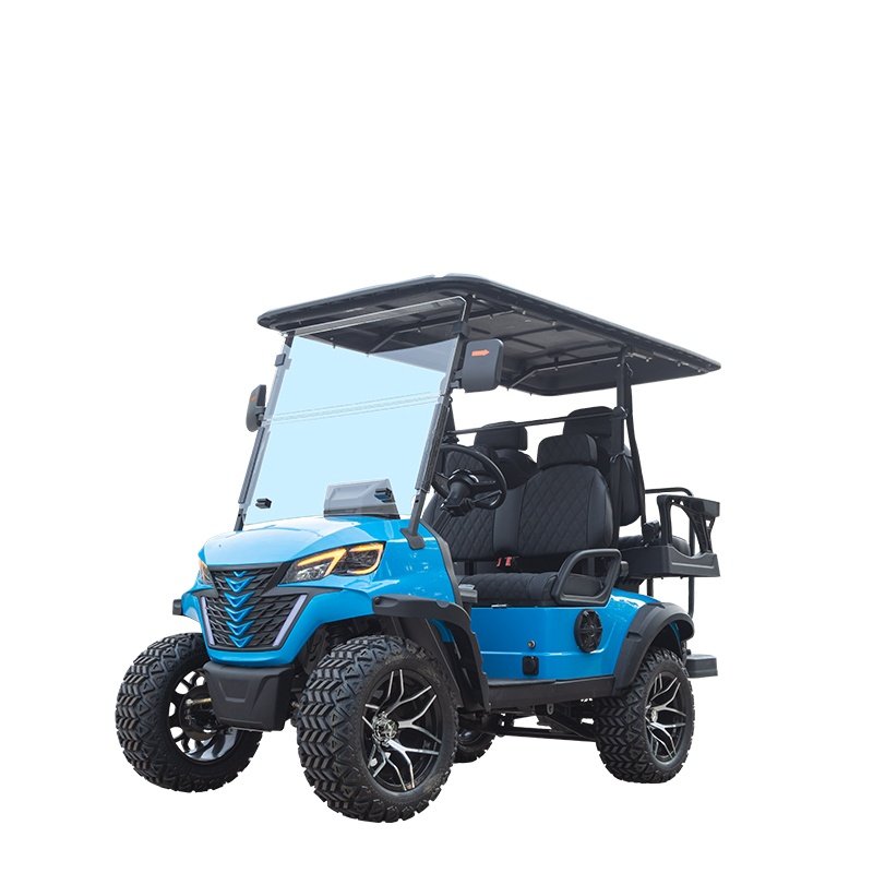 Exhibitor 4-Seater 48V115AH Lithium Battery Electric Golf Cart Street Legal Mobility Scooter with DOT Certificate