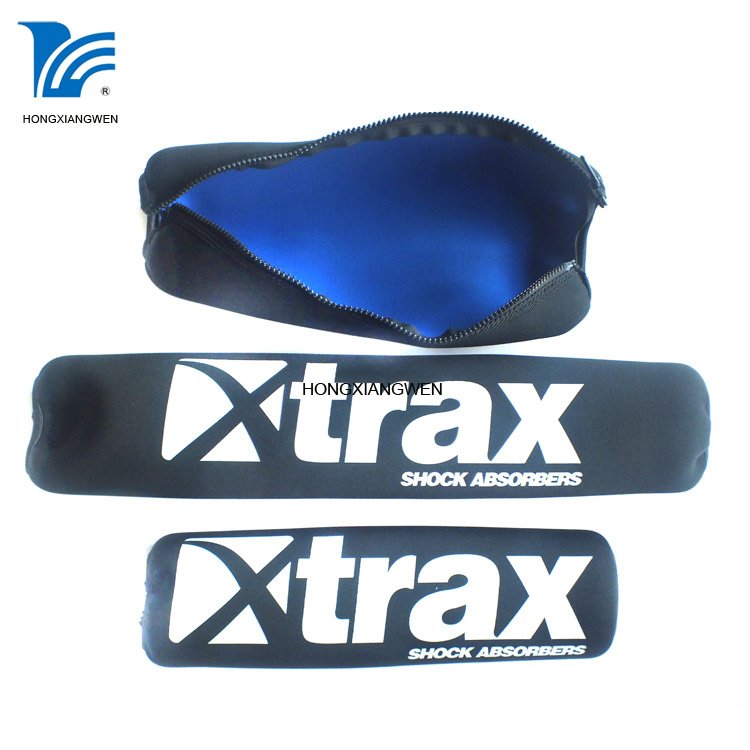 Custom Logo Neoprene Motorcycle Shock Absorber Cover For Protecting Your Valuable Atv