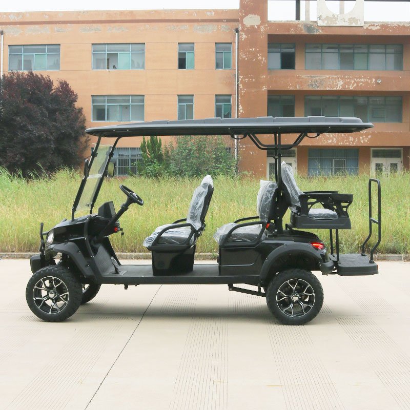 CE Standard Luxury 2/4/6/8 Passenger Hunting Club Car Off Road Electric Golf Carts Car Buggy Scooter With Curtis