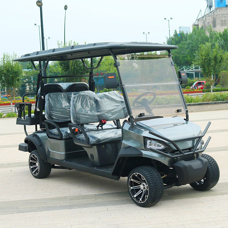 CE Standard Luxury 2/4/6/8 Passenger Hunting Club Car Off Road Electric Golf Carts Car Buggy Scooter With Curtis