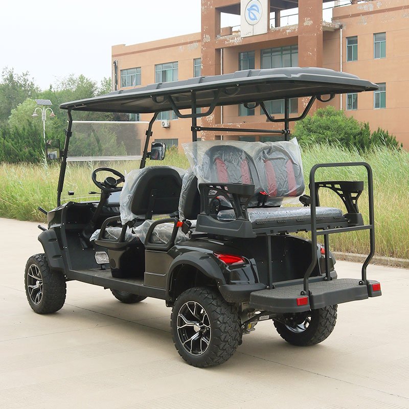 CE Standard Luxury 2/4/6/8 Passenger Hunting Club Car Off Road Electric Golf Carts Car Buggy Scooter With Curtis
