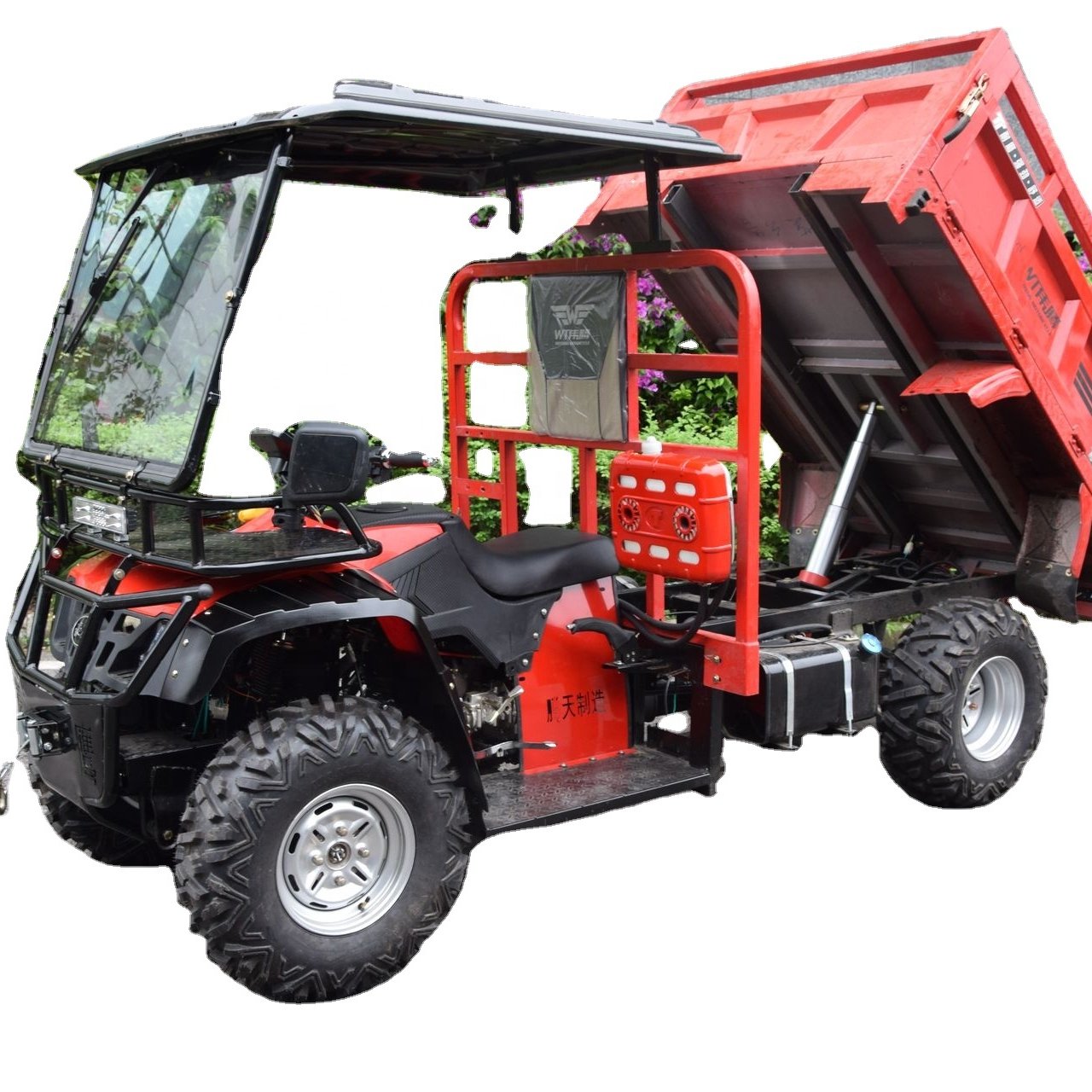 Quality Cheap 300cc 350cc Cargo 4X4 ATV 4WD Tricycle Carguero