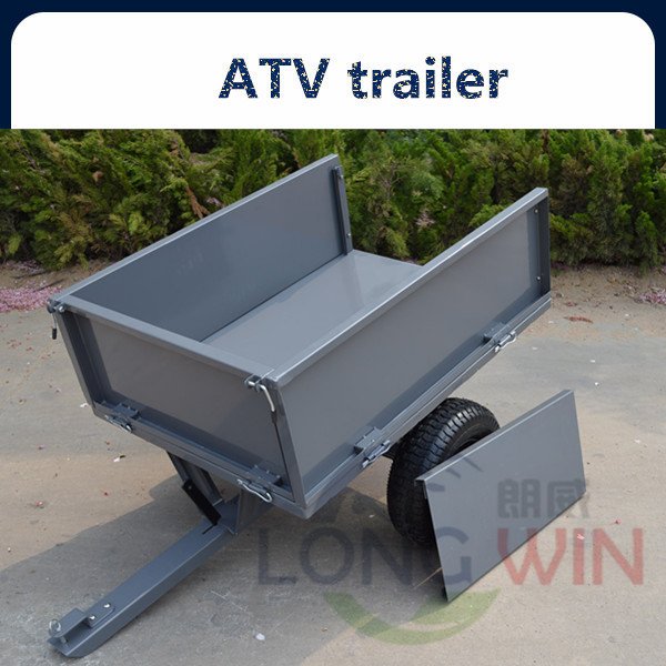 Wholesale Single Axle big utility atv trailer