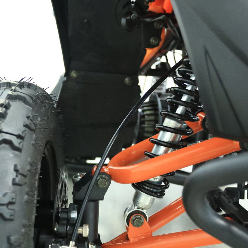 High quality 49cc 4 wheel gasoline bike hand pull plastics mini quad bike for kids