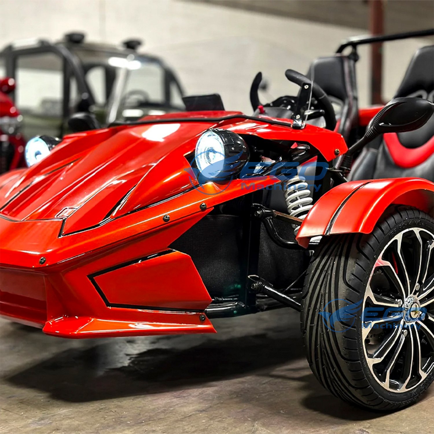 4x4 Atv Off-road Motorcycles Four Wheeler Go Kart Two Seater 350cc Electric Atv Gasoline Motorcycle for Adult Utility Vehicle