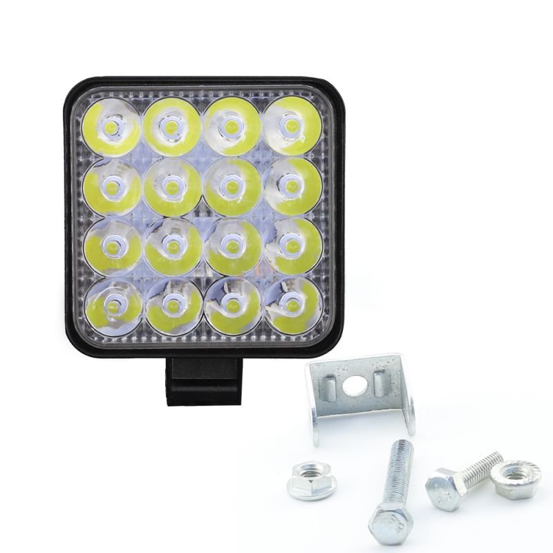 12V 24V 3 inch 48W LED Work Light Mini Fog Light for Motorcycle Car Spot LED Light Bar Offroad 4x4 4WD ATV UTV Truck Tractor