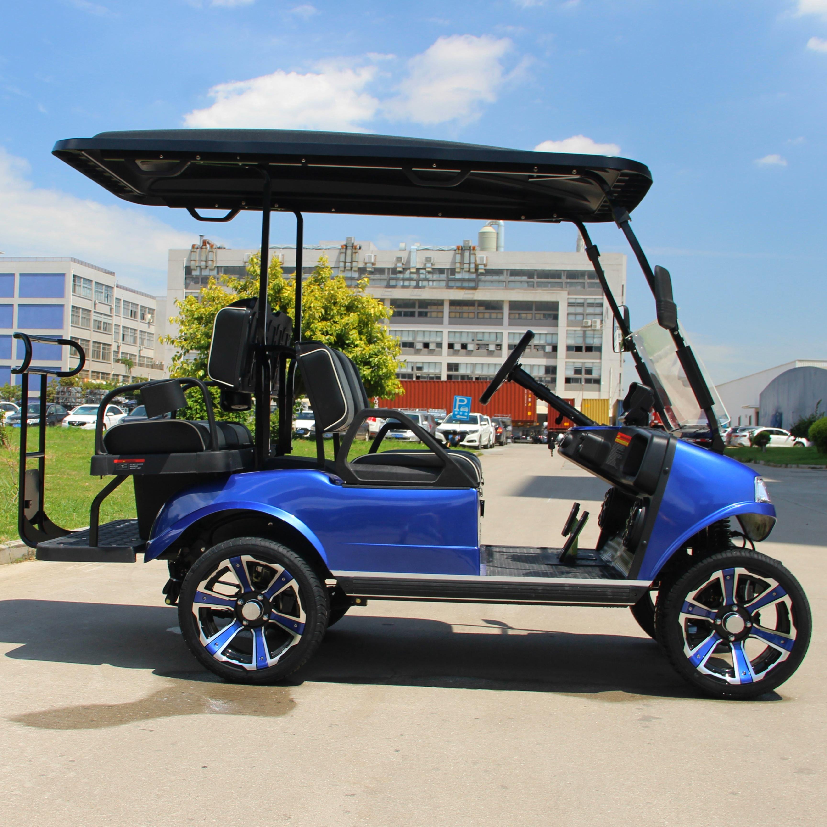 2024 atv 250cc 4x4 Golf Buggy Wholesale Cheap Price HDK EVOLUTION Club Luxury 4 Seats 48V Electric Golf Cart