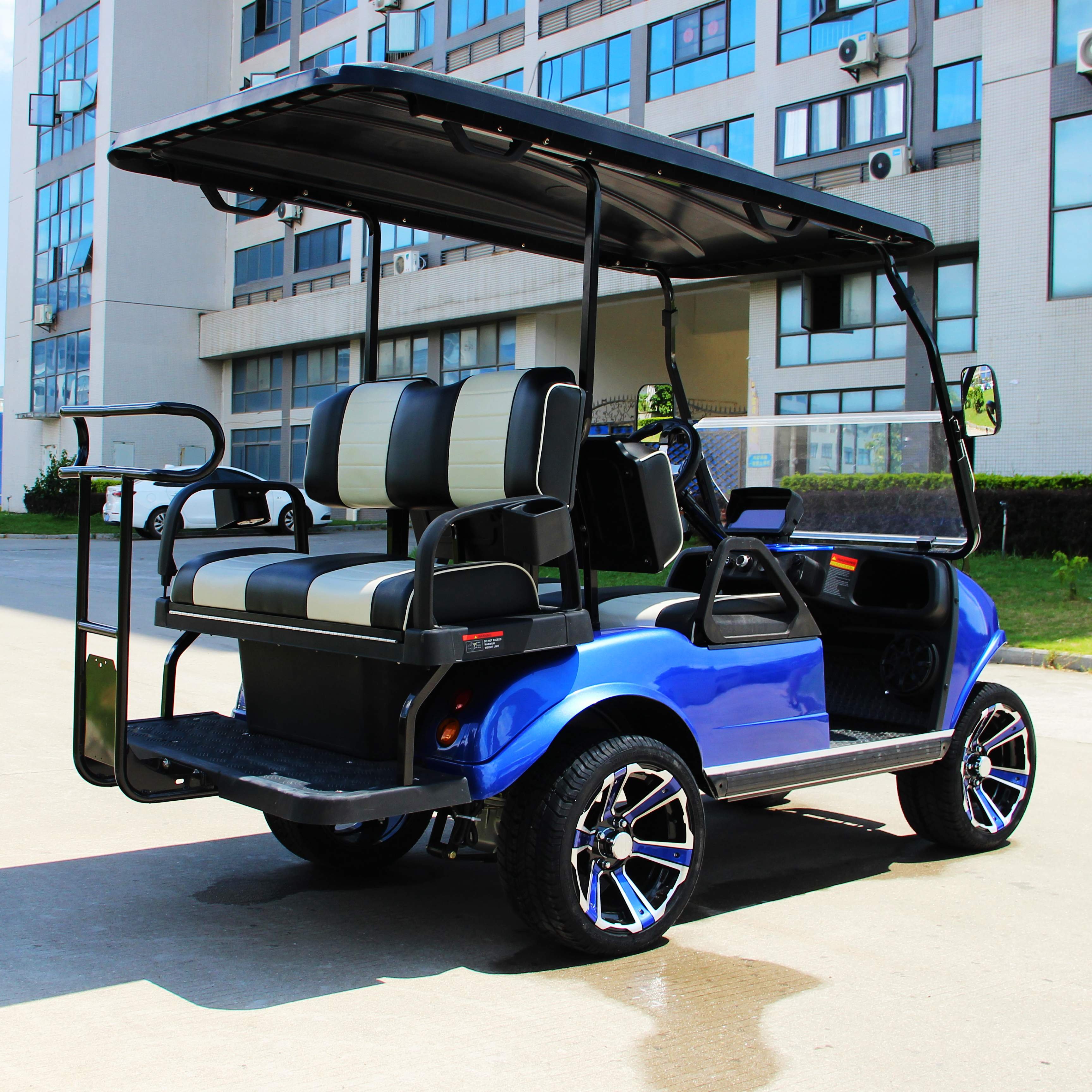 2024 atv 250cc 4x4 Golf Buggy Wholesale Cheap Price HDK EVOLUTION Club Luxury 4 Seats 48V Electric Golf Cart