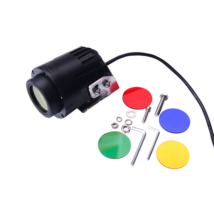 bike Suv ATV auxiliary Anti fog Red green yellow blue white 12V 24V front round vehicle color laser spot off road light
