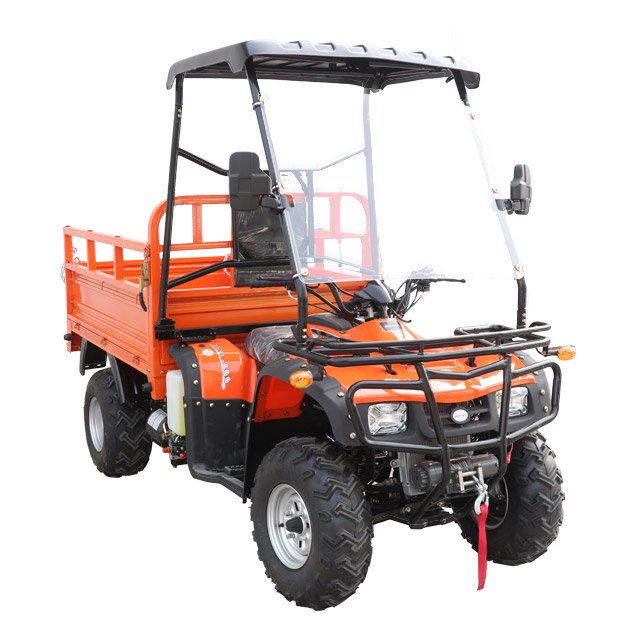 All-Terrain Four-Wheel Off-Road Vehicle for Agricultural Orchard & Beach 72v Four-Wheel Drive Farmer Bucket Carrier