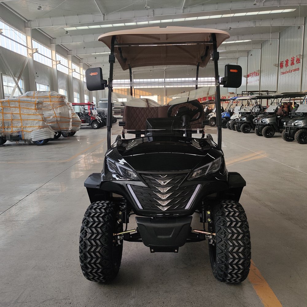 China 2 Seater Golf Cart Vehicle Golf Buggy Club Car Party Bus 4 Wheel Electric Lifted Golf Cart with CE Approved