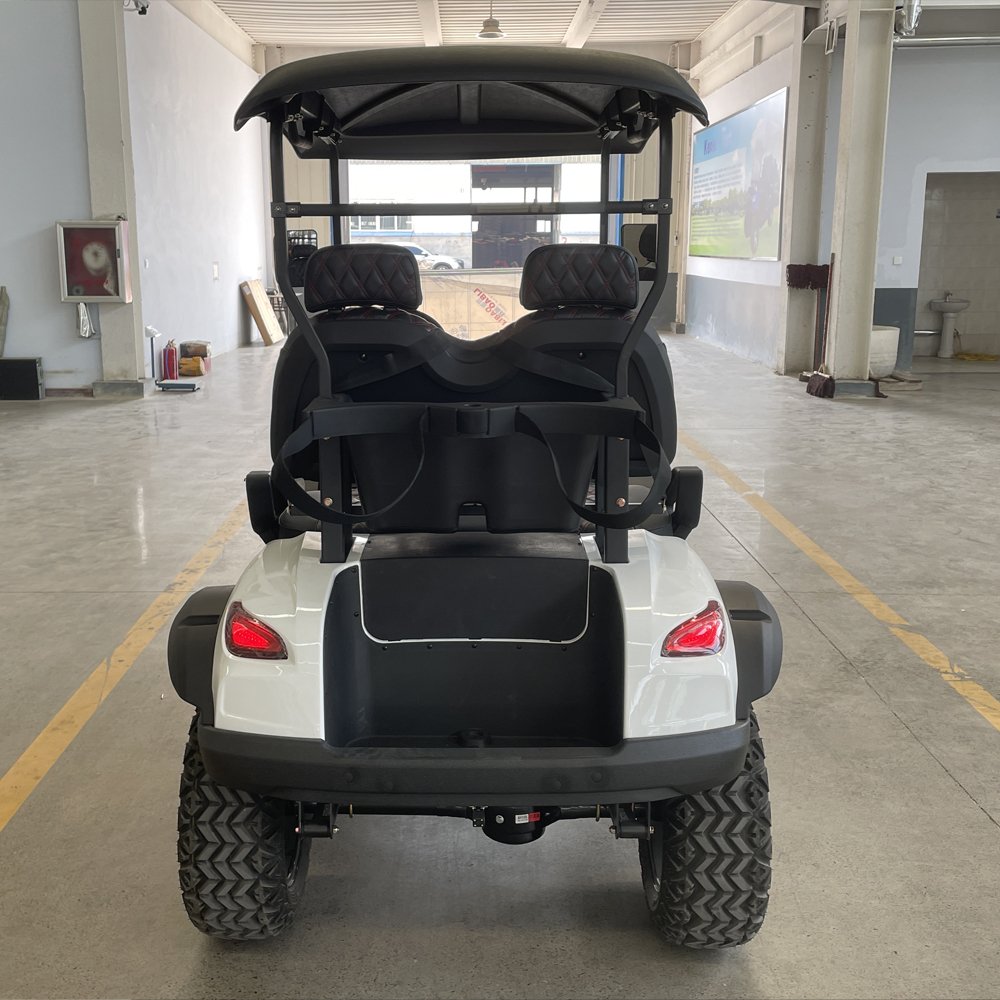 China 2 Seater Golf Cart Vehicle Golf Buggy Club Car Party Bus 4 Wheel Electric Lifted Golf Cart with CE Approved