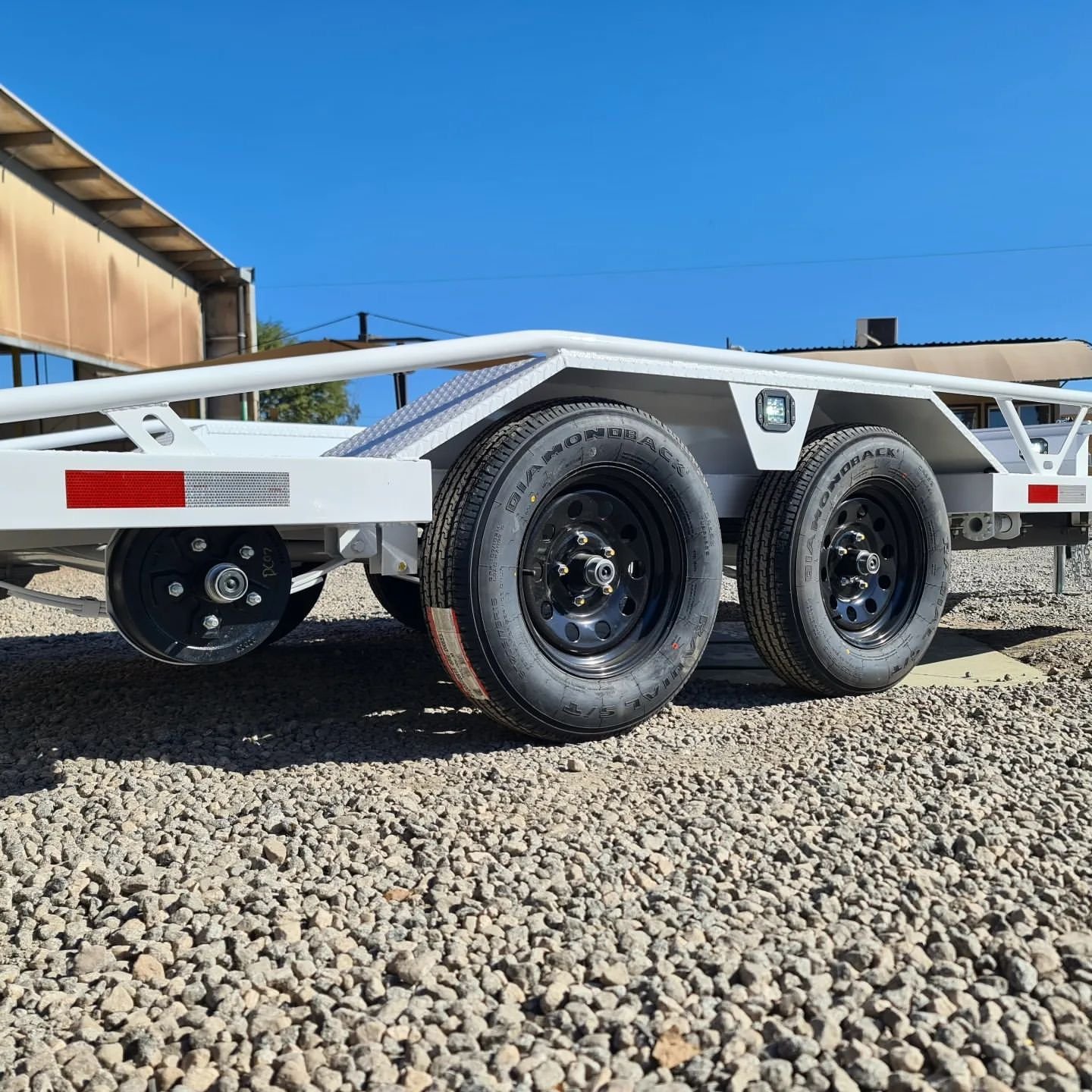 8 Wheel Farm Dump Trailer Single Axle Hydraulic Tipping Trailer Box Trailer 10 tons Ready For Export