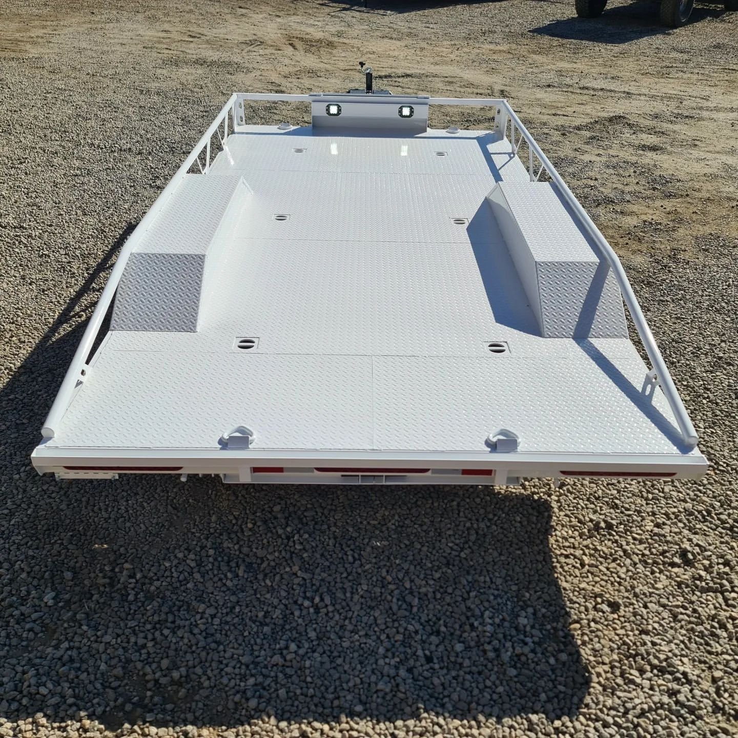 8 Wheel Farm Dump Trailer Single Axle Hydraulic Tipping Trailer Box Trailer 10 tons Ready For Export