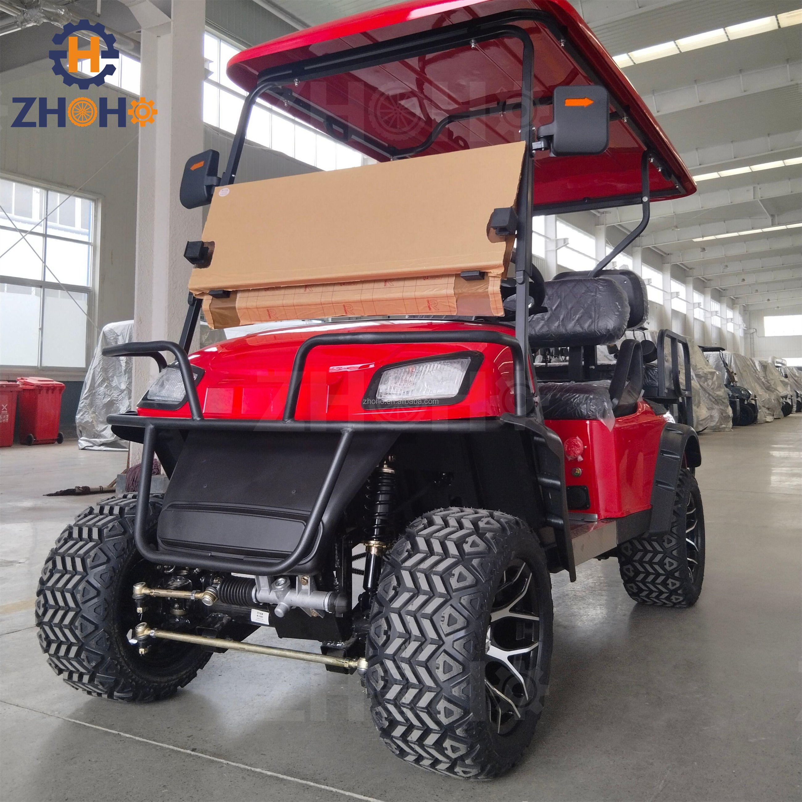 Customized Street Comfort 2-8 Seats 48V 5KM Off-Road Lithium Battery Golf Cart ATV 4x4 1000cc