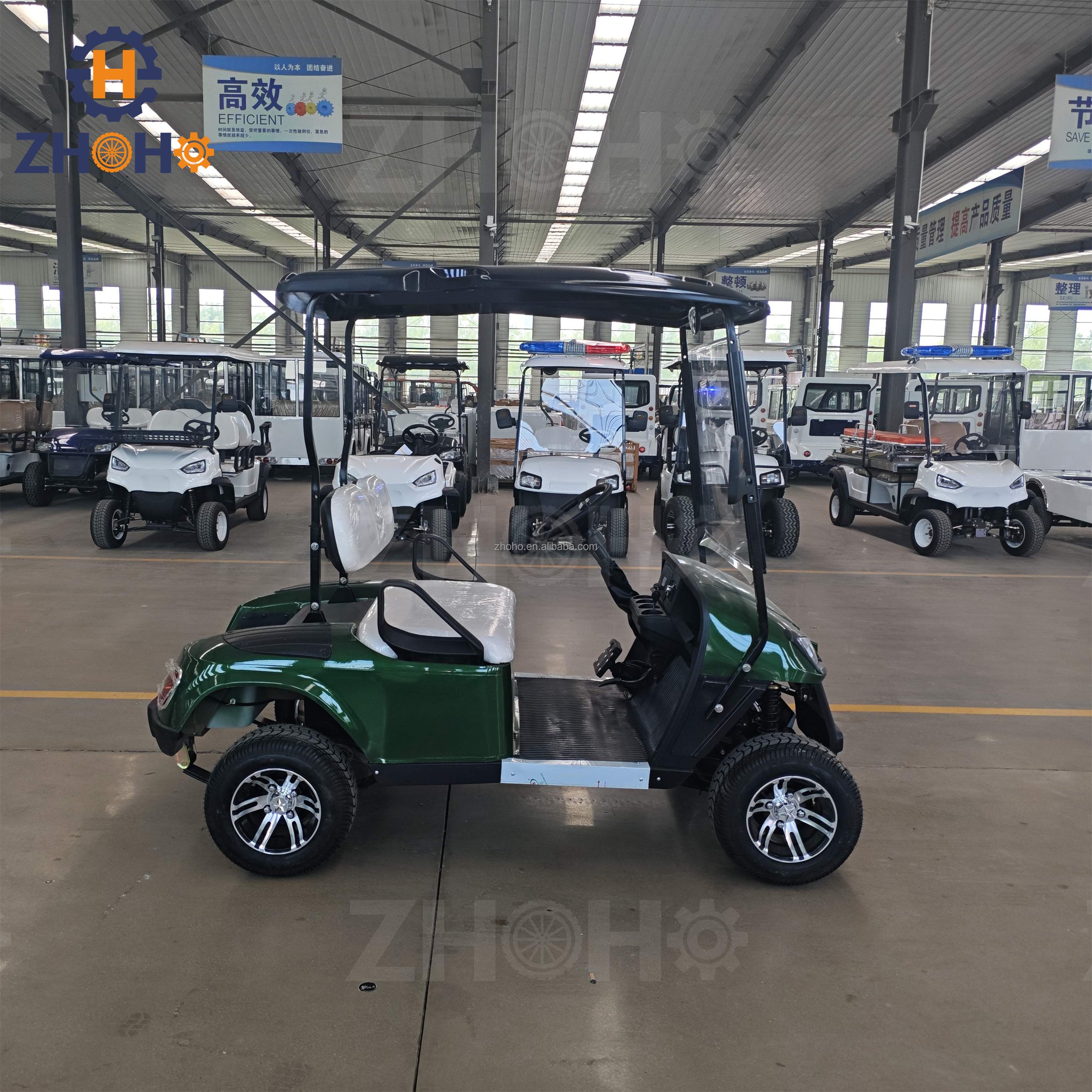 Customized Street Comfort 2-8 Seats 48V 5KM Off-Road Lithium Battery Golf Cart ATV 4x4 1000cc