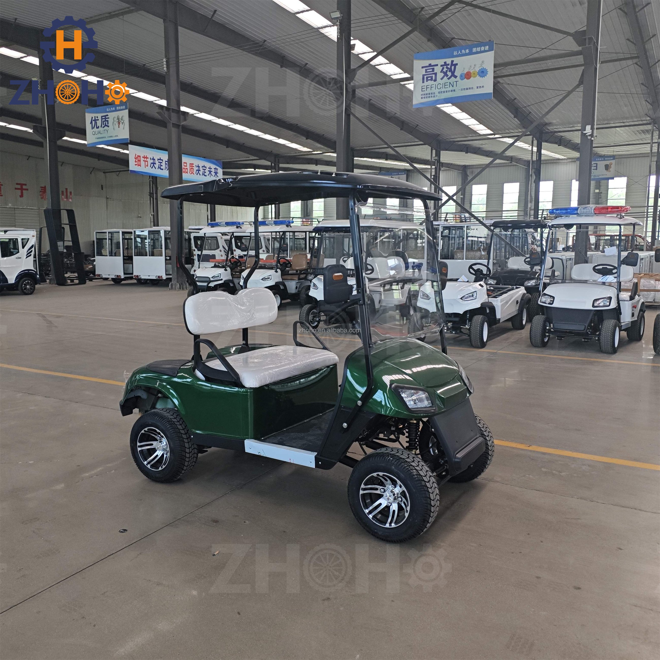 Customized Street Comfort 2-8 Seats 48V 5KM Off-Road Lithium Battery Golf Cart ATV 4x4 1000cc