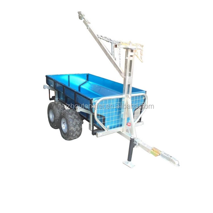 Popular walking beam atv rv hitch foldable trailer