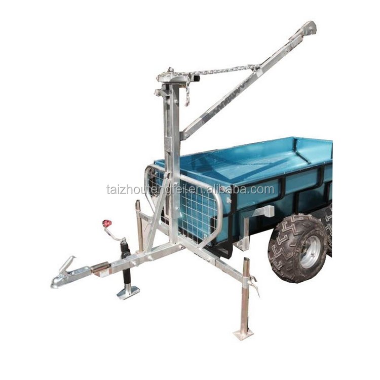 Popular walking beam atv rv hitch foldable trailer