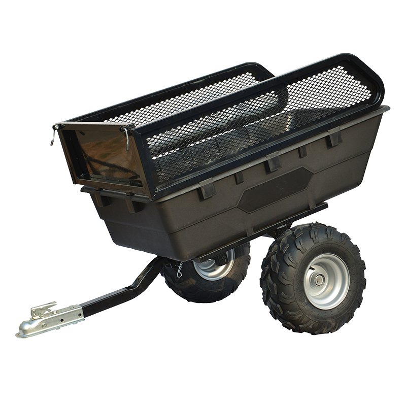 High Quality Motorcycle Car Tow-Behind Transport Outdoor Garden Durable Atv Cart Wagon Utility Trailer
