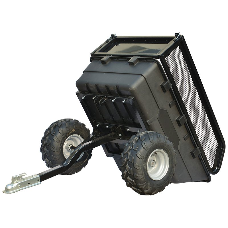 High Quality Motorcycle Car Tow-Behind Transport Outdoor Garden Durable Atv Cart Wagon Utility Trailer