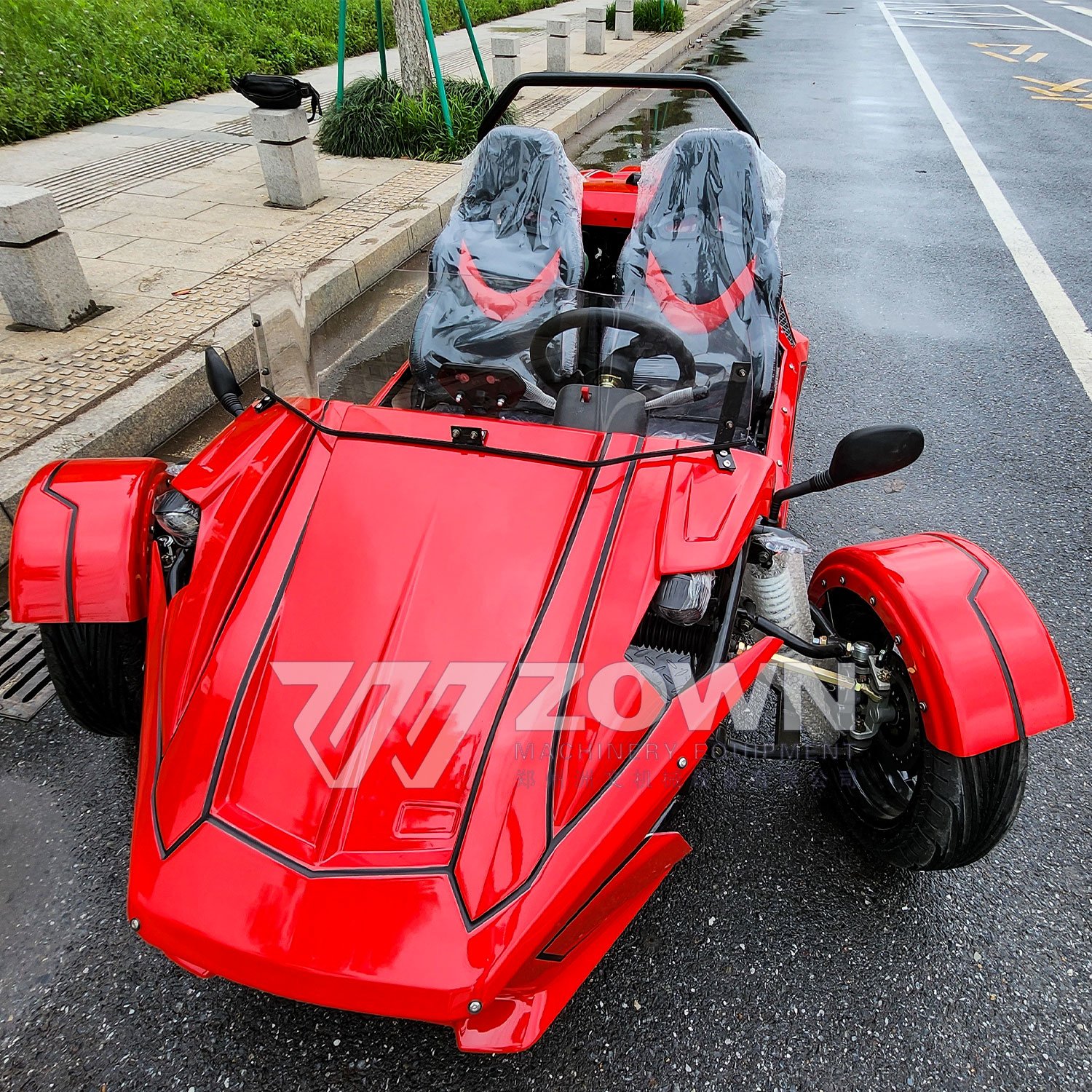 200cc Adult Trike Electric Motorcycle ATV UTV Three Wheel Motorcycle Buggy