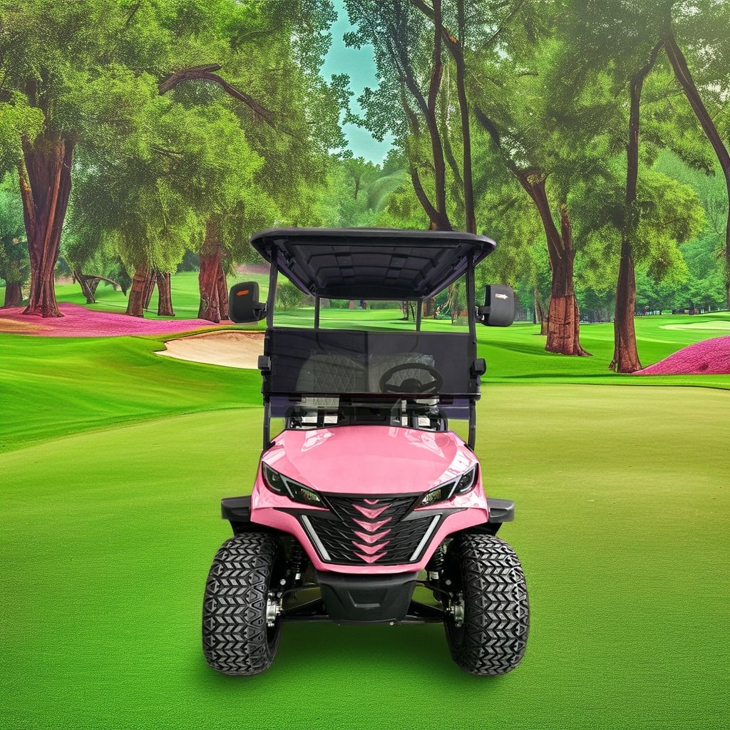 PGA Show Exhibitor 4-Seater 48V115AH Lithium Battery Electric Golf Cart Street Legal Mobility Scooter with CE DOT Certificate