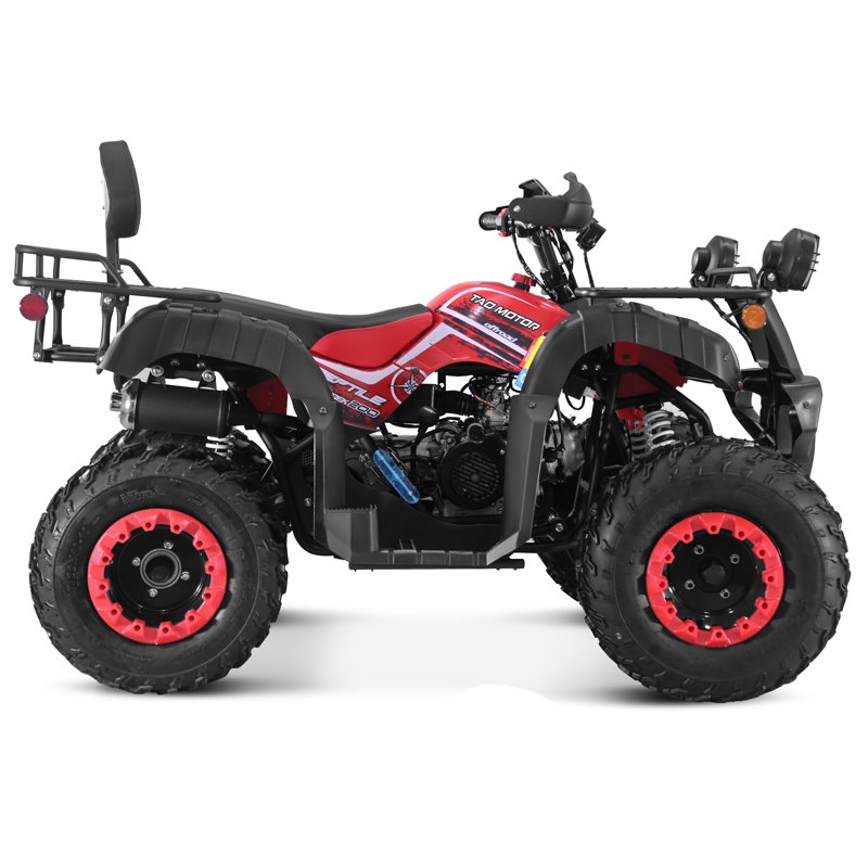 Tao Motor 2025 New 4x4 Farm Use Side by Side Chain Drive Automatic with Reverse Quad Bike Cuatrimoto 150cc ATV