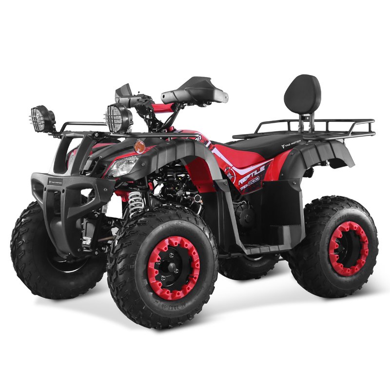 Tao Motor 2025 New 4x4 Farm Use Side by Side Chain Drive Automatic with Reverse Quad Bike Cuatrimoto 150cc ATV