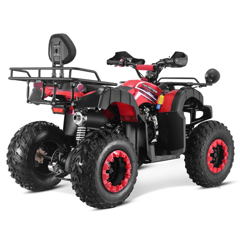 Tao Motor 2025 New 4x4 Farm Use Side by Side Chain Drive Automatic with Reverse Quad Bike Cuatrimoto 150cc ATV