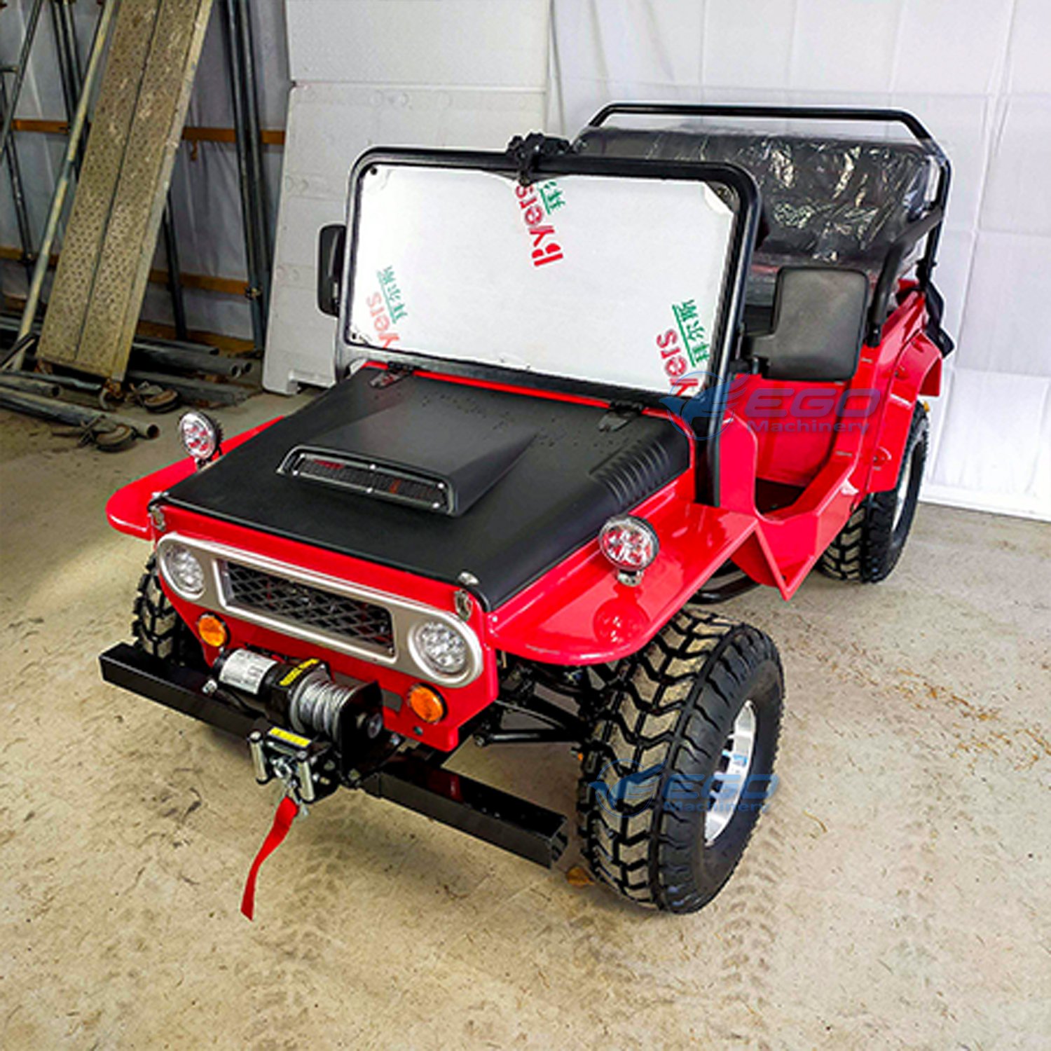 Mini Jeep Electric Off Road All Terrain Vehicle car 2 Seater 150cc UTV Street Legal Jeep Buggy