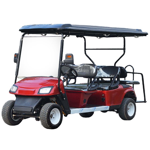 Wholesale 48V Electric Golf Cart Electric Mobility Scooter 4 Wheels Street Legal Golf Cart with Canopy Car Accessories 220V 7-9h