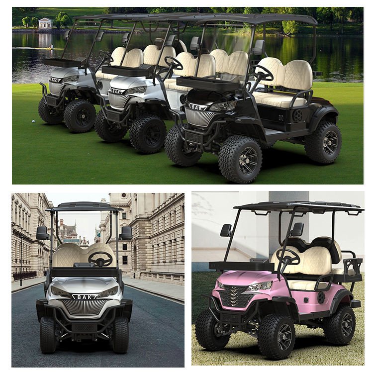 New golf cart 72V lithium battery Golf cart 4 wheel electric off-road hunting cart Cheap mobility scooter
