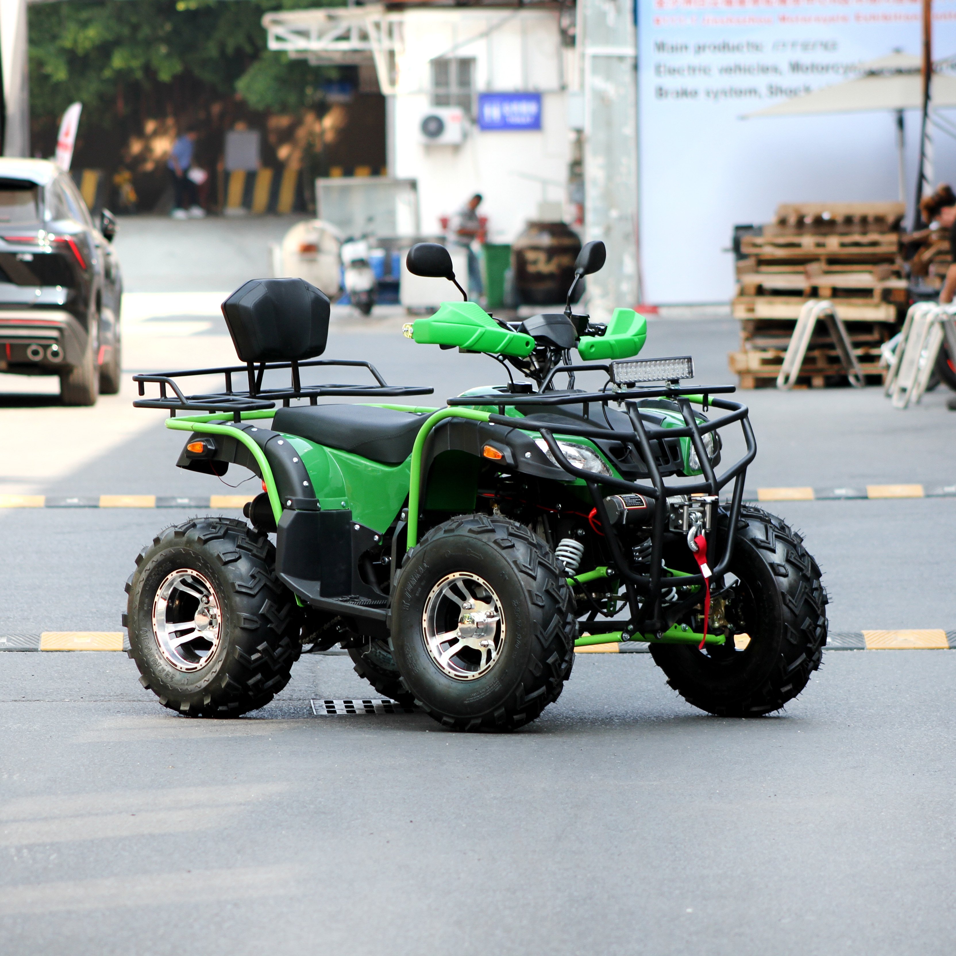 China Cheap 200cc off-road ATV automatic transmission four stroke Four-wheel ATV Wind cooled engine 200cc